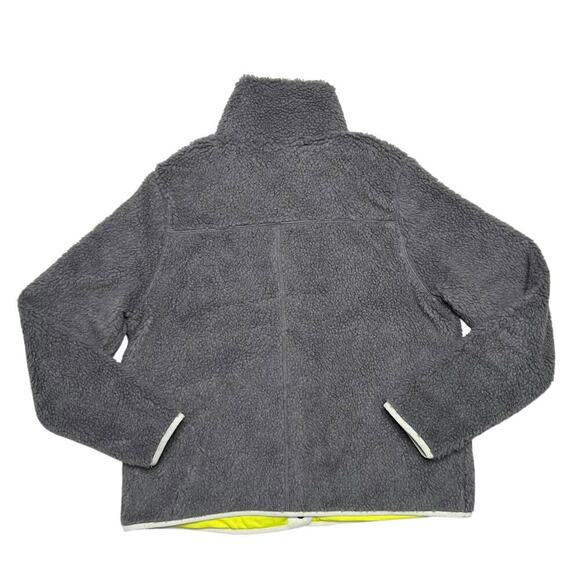 L.L. Bean Women’s Sherpa Fleece Jacket - Two Tone Button Up - size L - Picture 5 of 9